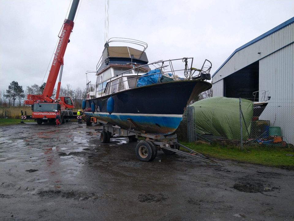 Stahlboot kajütboot Bastler in Hamburg