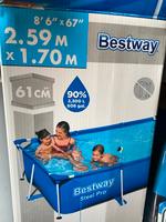 Bestway Pool mit Pumpe und Heizung Steinbach Loop Solarkollektor Bayern - Reichertshofen Vorschau