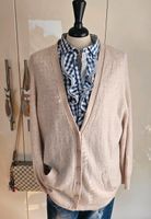 IN LINEA Kaschmir Cashmere Strickjacke butterweich Beige XL 42 44 Nordrhein-Westfalen - Krefeld Vorschau