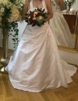 Hochzeitkleid gebraucht 1mal getragen mit Reifrock Sonderangebot Sachsen - Großenhain Vorschau