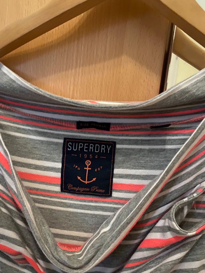 SuperDry Kleid Schulterfrei gr XS gestreift in Melle