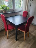 Rote Stühle, Polsterstühle, Beine Buche Hannover - Döhren-Wülfel Vorschau