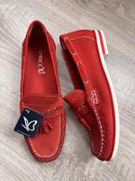 Caprice Leder Mokassins Bootsschuhe Slipper Schuhe Red Nubuc 38 Niedersachsen - Hoya Vorschau