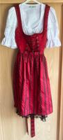 Dirndl Gr. 42 von Wenger Austrian Style in rot/schwarz Bayern - Buttenwiesen Vorschau