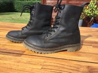 Cool Way Coolways Combat Boots Stiefel schwarz echt Leder Gr. 38 Kiel - Wellsee-Kronsburg-Rönne Vorschau