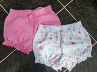 2x Baby Shorts rosa + weiß mit Krebsen Gr. 86/92 Niedersachsen - Ostrhauderfehn Vorschau