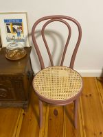 Wie Thonet Wiener Kaffeehausstuhl Bugholz Stuhl Geflecht Rosa Berlin - Spandau Vorschau