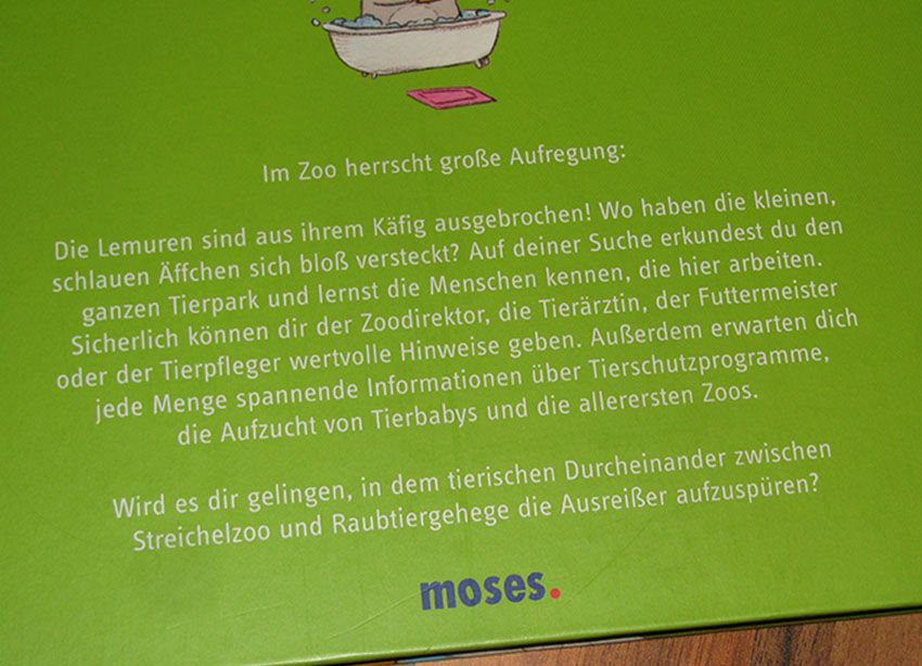 Kinderbuch Buch Aufregung im Zoo lesen Rätsel Kinder Bildung NEU in Sankt Julian