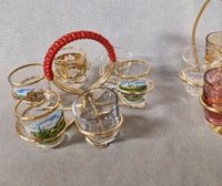 Schnapsset Schnapsgläser Schnaps Glas vintage retro 50er 60er Niedersachsen - Soderstorf Vorschau