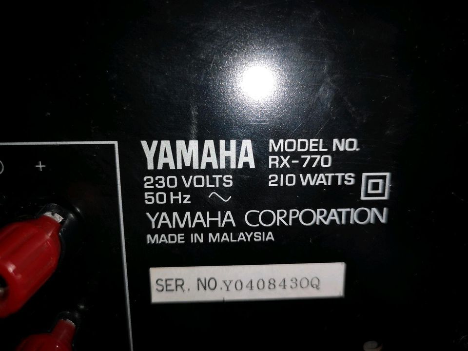 Yamaha RX - 770 Receiver in Regensburg