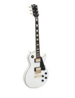 E-Gitarre DIMAVERY LP-520, weiß/gold, Versandkostenfrei Bayern - Hofheim Unterfr. Vorschau