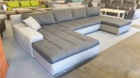 ❌ SOFORT ABHOLBEREIT / ✅ NEU - Wohnlandschaft - U förmige Couch mit Schlaffunktion Bettkasten Sofa Wohnlandschaft Couch Sessel Hocker Parchim - Landkreis - Parchim Vorschau