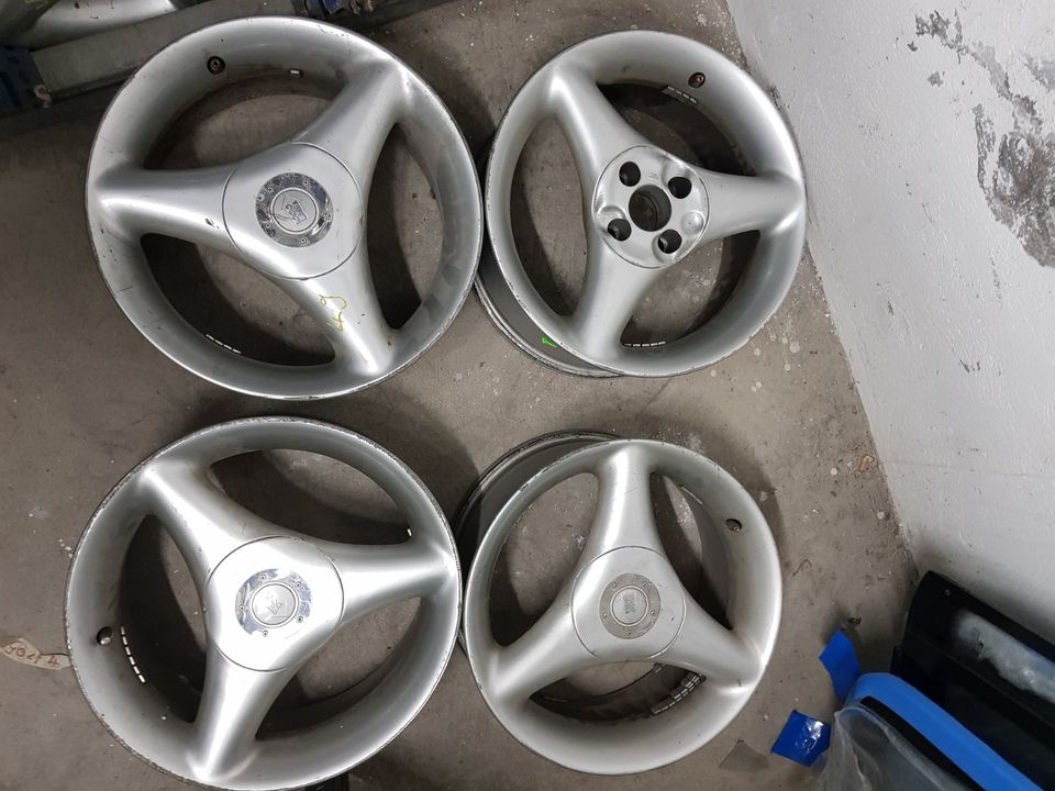 4x OPEL Corsa Tigra Alufelgen 7,5x16 ET35 KBA56575 in Hanau