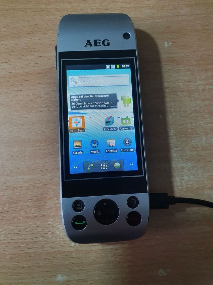 AEG VOXTEL SMART 3 schnurloses DECT-Telefon 3,2 " Android-Touch A in Haßfurt