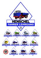 Henschel / Hanomag Henschel Windschutzaufkleber Nordrhein-Westfalen - Kreuztal Vorschau