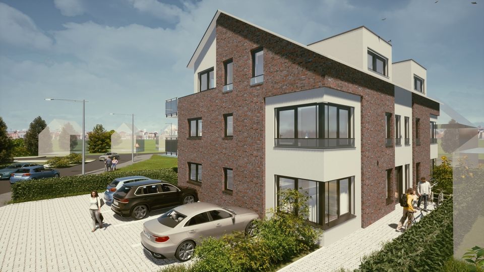 Wohnkomfort und Qualität Exklusive 2-Zimmer-Neubauwohnung in Rheine-Schotthock in Rheine