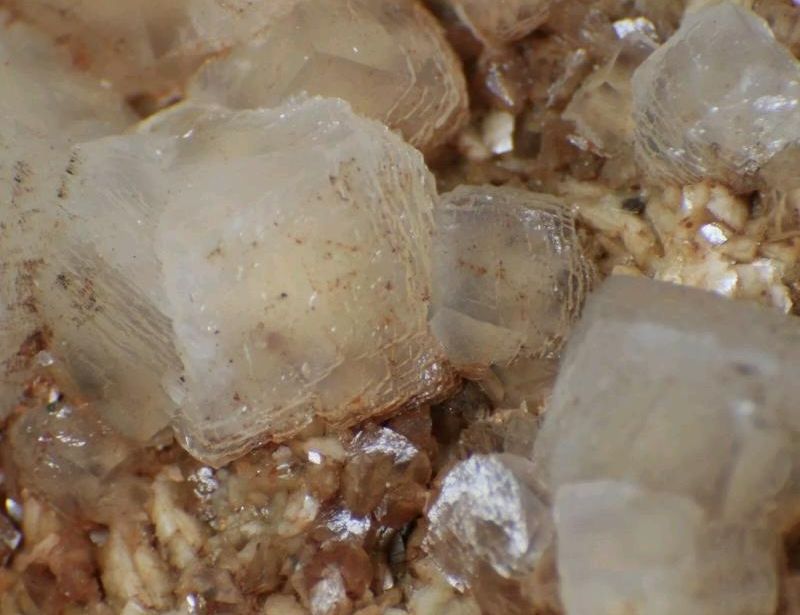 Mineraliensammlung Erzgebirge Marmortagebau Calcit Dolomit Erzgeb in Sehmatal-Sehma