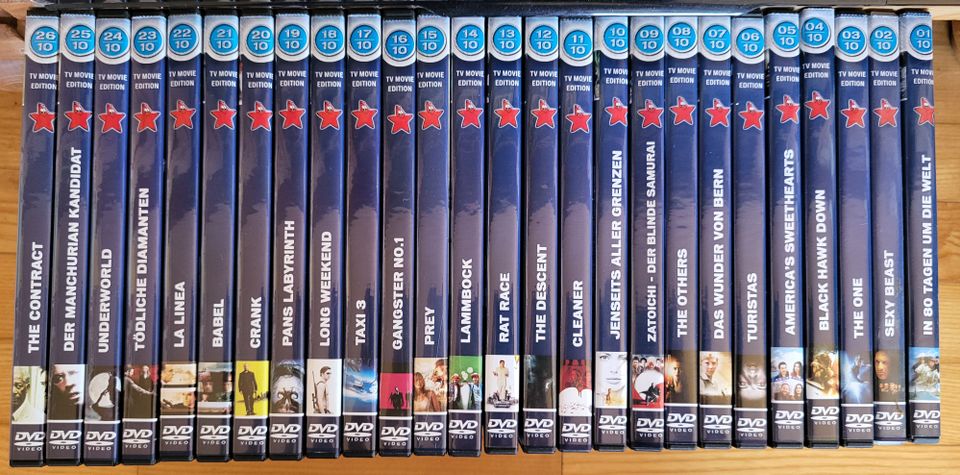 TV Movie 2010 DVD Sammlung, 26 Filme in München