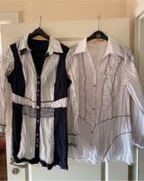 2 BIBA Blusen Bluse Longbluse Gr.40 crash Knitterlook crinkle Hessen - Haiger Vorschau