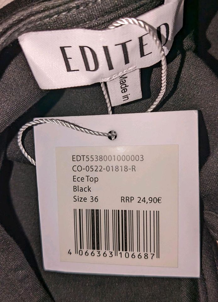 **NEU EDITED 2 Top "Ece" Schwarz Gr. 34/36** in Erfurt