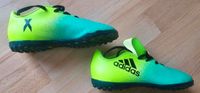 Neuwertige Adidas Kunderfussballschuhe, Größe 30, grün Brandenburg - Fürstenwalde (Spree) Vorschau