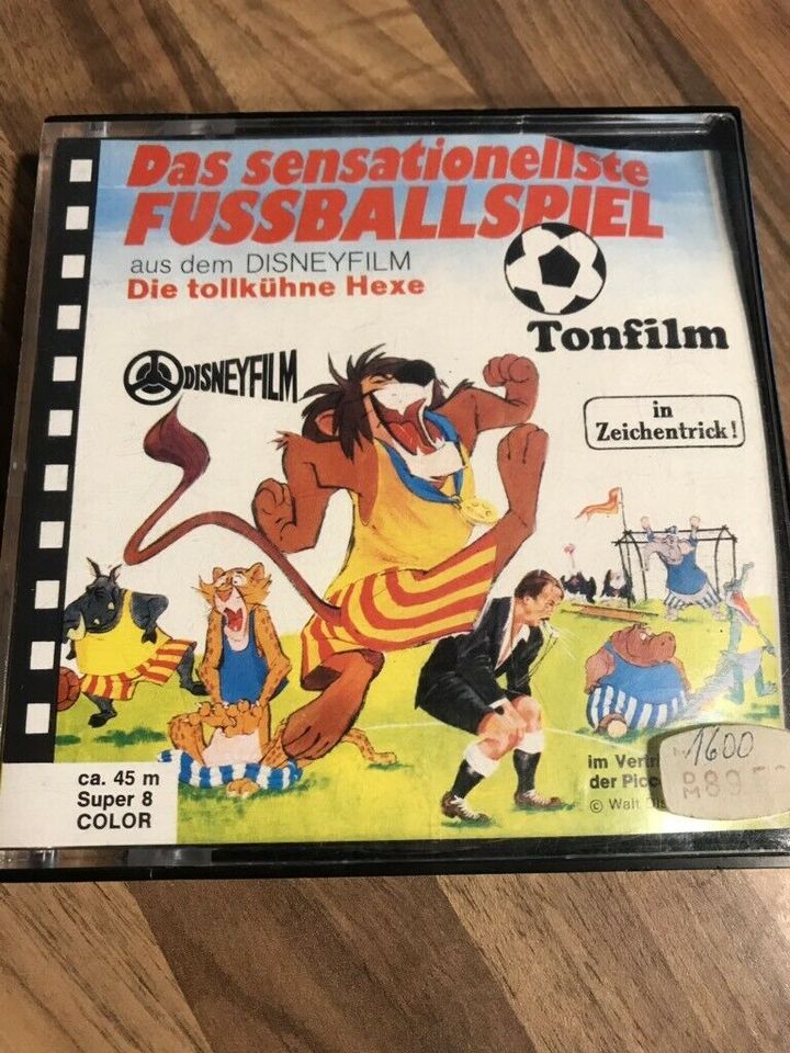 Super 8 aus Disney Film „Das sensationellste Fußballspiel“ in Aichtal