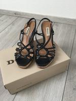 Dune Damen Keilsandalette/Plateausandalette Gr. 38 Bayern - Vöhringen Vorschau