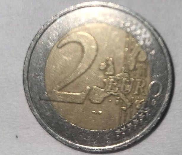Seltene 2 Euro Münze Frankreich 2001 - Baum des Lebens - LIBERTÉ, in Hamburg