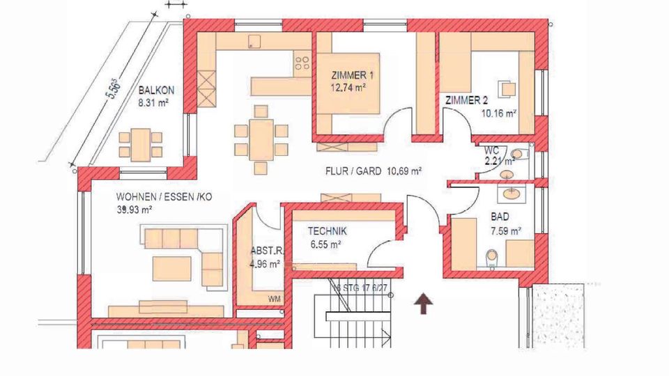 3-Zimmer Wohnung in Höchstädt als Kapitalanlage zu erwerben in Höchstädt a.d. Donau