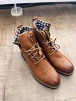 NEU Herrenstiefel, Leder, braun, Glattleder Hessen - Idstein Vorschau