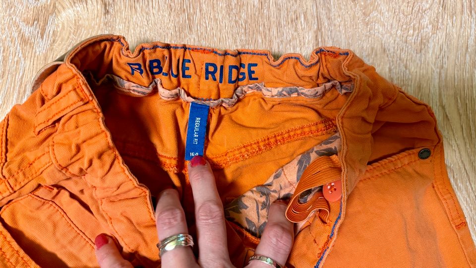 tolle kurze Jeanshose in orange, Blue Ridge, 164, top in Potsdam