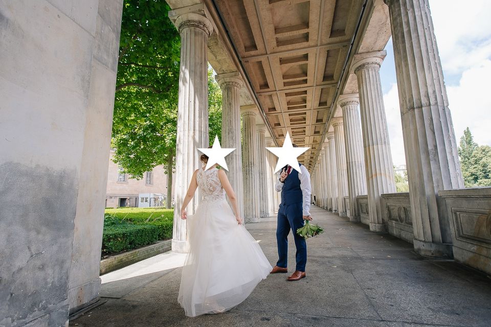 Hochzeitskleid Brautkleid xs mit Spitze in Berlin