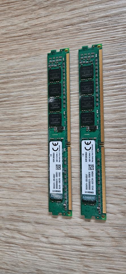RAM Arbeitsspeicher Kingston 8GB (2x4GB) DDR3 240-pin PC3-10600 in Salzgitter