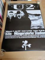 U2 - Köln 1987 Konzertplakat Tourposter Repro! Nordrhein-Westfalen - Hemer Vorschau