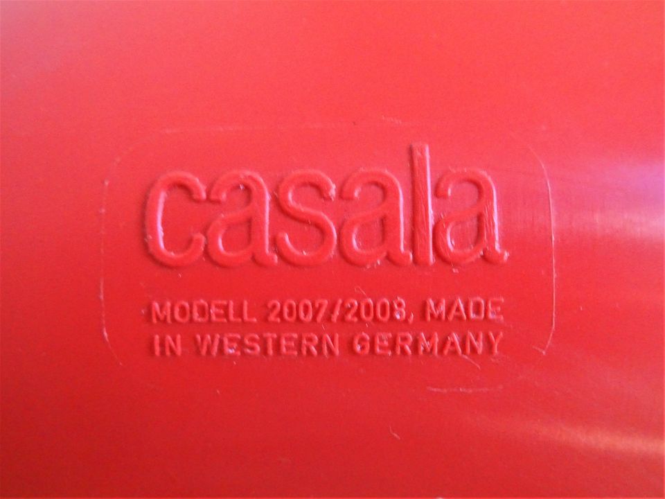 4x Casala - Modell Casalino 2007/2008 Farbe Rot - Jahr: 1974 in Frankfurt am Main