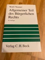 Allgemeiner Teil des Bürgerlichen Rechts - Wolf/Neuner Bayern - Uttenreuth Vorschau