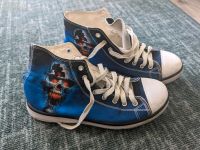 Sneakers mit Motiv Totenkopf, skull Kiel - Gaarden Vorschau