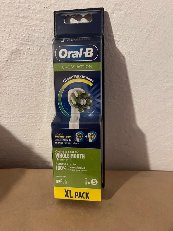 Oral-B CrossAction Aufsteckbürsten, 5er Pack in Malsfeld