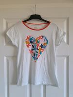Tshirt edc by Esprit weiß Herz bunt Gr. S 36 Nordrhein-Westfalen - Lippstadt Vorschau