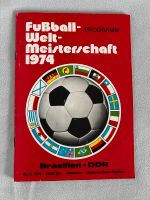 Fußball-Weltmeisterschaft 1974 Programmheft Düsseldorf - Eller Vorschau