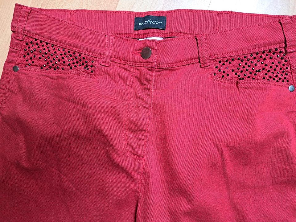 ❤️Damen Jeans strech rot Gr.4042 5€ in Büchen