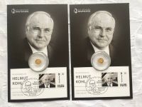 2x Goldmünzen und Briefmarke Helmut Kohl Baden-Württemberg - Leingarten Vorschau