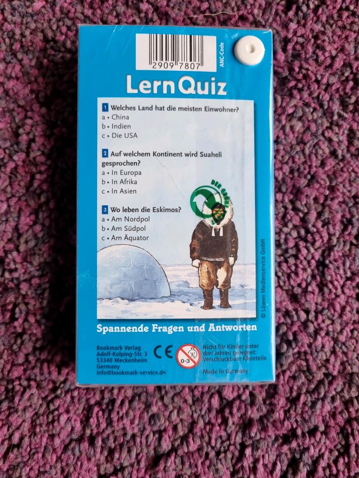 Lern Quiz, Städte, Länder, Flüsse in Leiferde