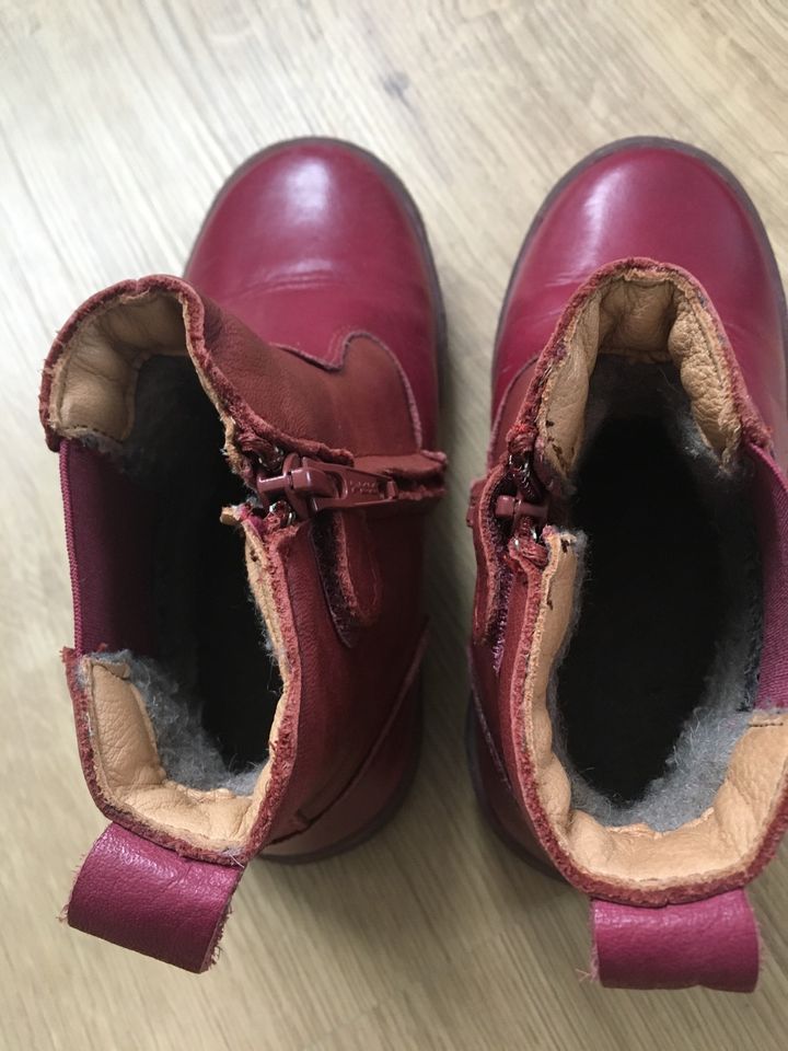 Bisgaard Winterstiefel Bordeaux Gr. 28 - wie neu in Neuruppin