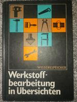 Buch DDR - Wissensspeicher Werstoffbearbeitung in Übersichten Sachsen - Moritzburg Vorschau