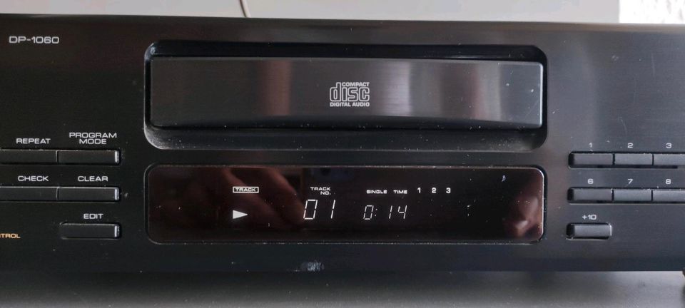 ▶️ KENWOOD DP-1060 CD Player Spieler 1 Bit HiFi CD-R/CD-RW - Made in Berlin