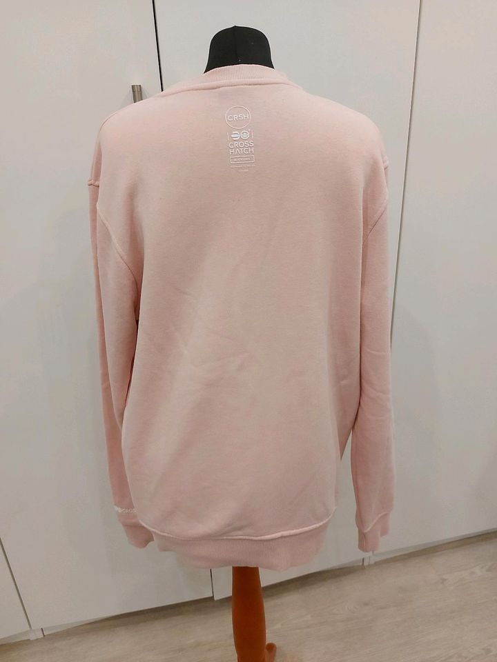 CROSSHATCH warmes Sweatshirt Pullover rosé M L Xl 40 42 44 in Fulda