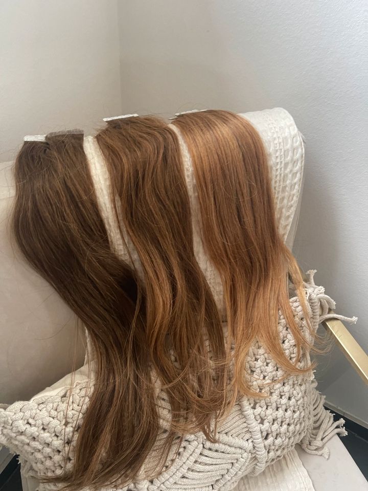 Tape Extensions 100 Gramm 50-55 cm Farbwahl Remy Echthaar in Moers