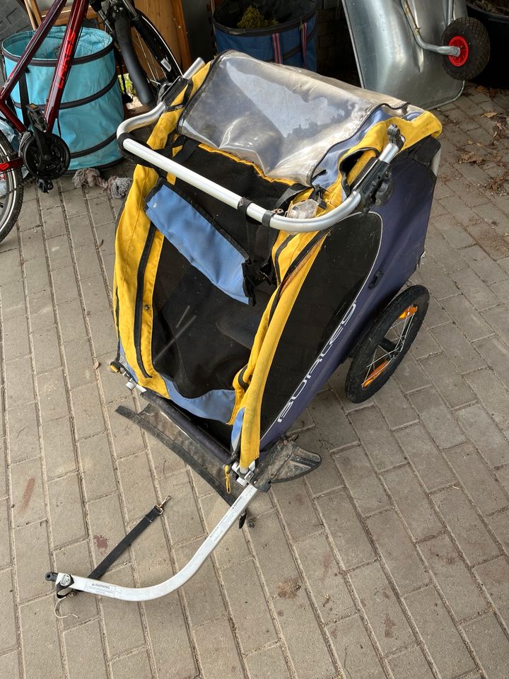 Burley Fahrrad Anhänger Kindersitz in Taucha