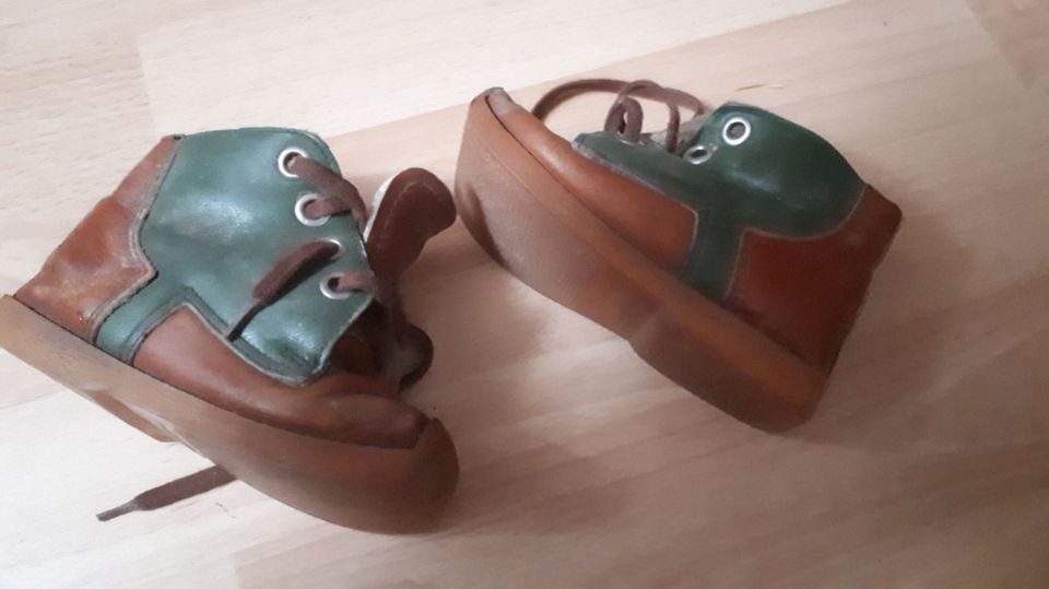 Vintage Kinderschuhe, Lauflernschuhe DDR,70er Jahre "BRUMMEL"12,5 in Petersberg (Saalekreis)